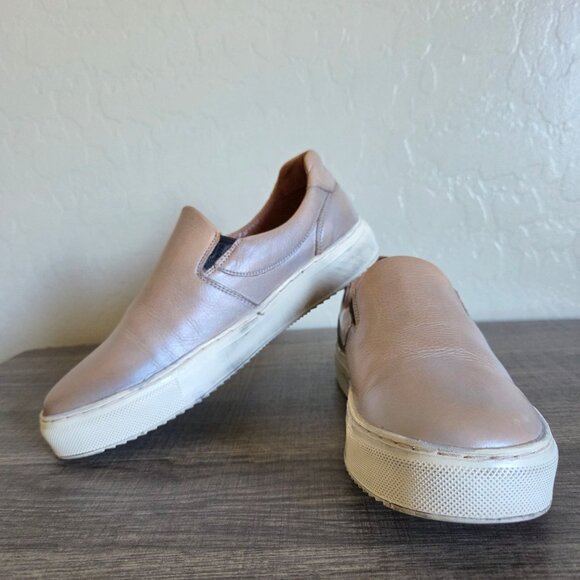 Bed Stu Hermione Distressed Leather Slip-On Sneaker Shoe Nectar Lux Women's 6 - Picture 12 of 12